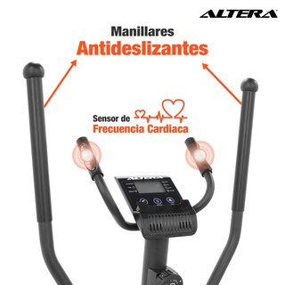 Foto 6 | Foto 6 | Escaladora Elíptica Altera con 8 Niveles de Resistencia Pantalla LCD y Asiento Ajustable