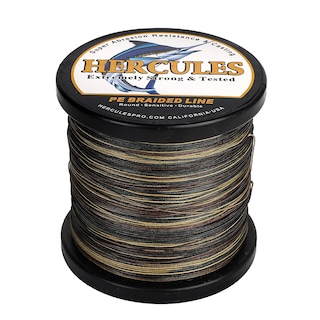 Foto 1 | Foto 1 | Línea De Pesca Trenzada Hercules, 12 Hilos, 40 Libras, 500 M, Color Verde - Venta Internacional.