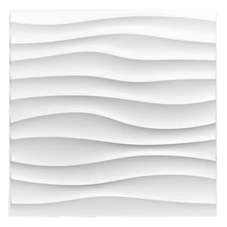 Foto 1 | Foto 1 | Panel Decorativo 3D S105 Cuerdas color Blanco 10 Piezas