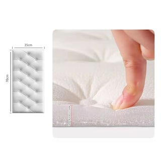 Foto 2 | Foto 2 | 5pcs Paneles Decorativas Impermeable Eo Safe Imports Esi-14982 Blanco