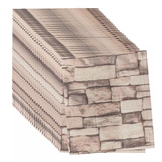 Foto 1 | Foto 1 | Paneles Decorativos 3d Ladrillo Espuma Papel Tapiz 30piezas  Eo Safe Imports Esi-17581 Multicolor