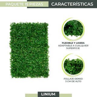 Foto 5 | Foto 5 | Follaje Artificial Premium 15 Piezas