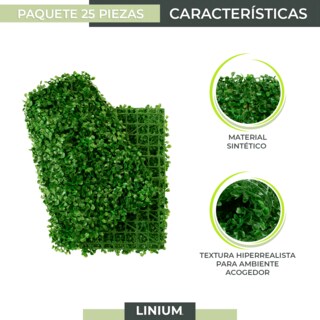 Foto 7 | Foto 7 | Follaje Artificial Premium 25 Piezas