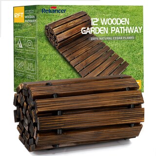 Foto 1 | Foto 1 | Garden Pathway Reliancer, Madera De Cedro Enrollable De 3,7 M, Recta - Venta Internacional.