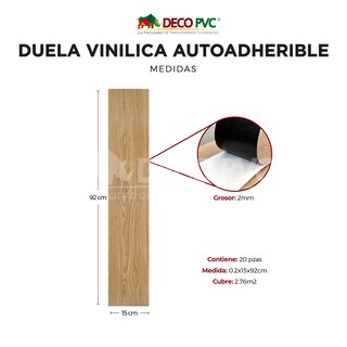 Foto 3 | Foto 3 | Duela Vinílica Piso, Pared, Techo / 20 Pzs / Cubre 2.76 M2