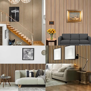 Foto 8 | Foto 8 | 9 Piezas Lambrin Decorativo Wpc 3d Acanalado Interior Tipo Madera
