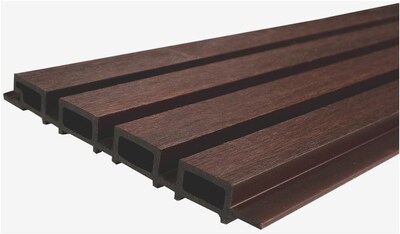 Foto 1 | Foto 1 | Lambrin Decorativo Panel Wpc Exterior Para Terraza  Area De Alberca  Patio  Jardín 6 Piezas