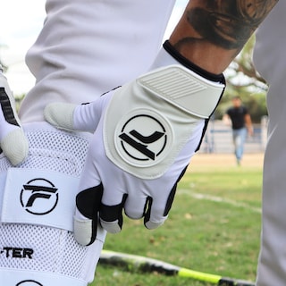 Foto 5 | Foto 5 | Guantes de béisbol para batear Felter Fitness Premium- Blanco/Negro S
