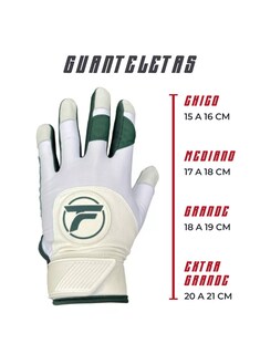 Foto 7 | Foto 7 | Guantes de béisbol para batear Felter Fitness Premium- Blanco/Negro S