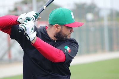 Foto 3 | Foto 3 | Guantes Beisbol Para Batear Premium - Felter Sports, Bicolor Blanco/verde (L)