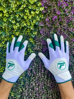 Foto 4 | Foto 4 | Guantes Beisbol Para Batear Premium - Felter Sports, Bicolor Blanco/verde (L)