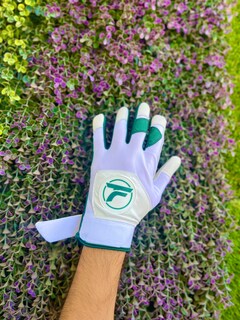Foto 5 | Foto 5 | Guantes Beisbol Para Batear Premium - Felter Sports, Bicolor Blanco/verde (L)