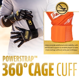 Foto 4 | Foto 4 | Guantes De Bateo Franklin Sports Infinite Powerstrap Adult S - Venta Internacional.
