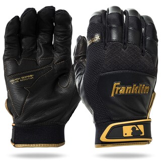 Foto 1 | Foto 1 | Guantes De Bateo Franklin Sports Shok-sorb X Baseball, Negros - Venta Internacional.