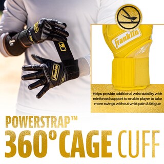 Foto 4 | Foto 4 | Guantes De Bateo Franklin Sports Infinite Powerstrap Para Adultos - Venta Internacional.