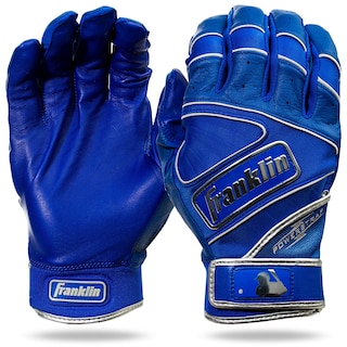 Foto 1 | Foto 1 | Guantes De Bateo Franklin Sports Powerstrap, Color Azul Cromado, Para Adultos - Venta Internacional.