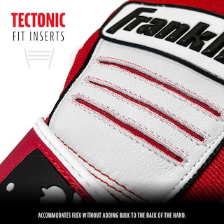 Foto 3 | Foto 3 | Guantes De Bateo De Béisbol Franklin Sports Cfx Pro Rojo/pearl - Venta Internacional.