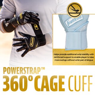 Foto 4 | Foto 4 | Guantes De Bateo Franklin Sports Infinite Powerstrap Para Adultos - Venta Internacional.