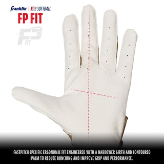 Foto 2 | Foto 2 | Guantes De Bateo De Sóftbol Franklin Sports Classic X Youth M - Venta Internacional.