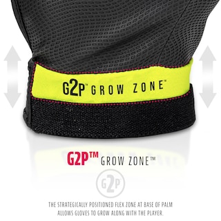 Foto 3 | Foto 3 | Guantes De Bateo Franklin Sports Mlb Grow To Pro Kids, Color Blanco Y Negro - Venta Internacional.