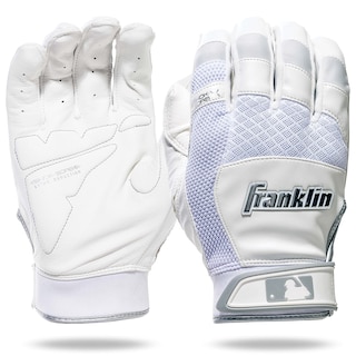 Foto 1 | Foto 1 | Guantes De Bateo Franklin Sports Shok-sorb X Baseball, Blancos - Venta Internacional.
