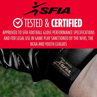 Foto 2 | Foto 2 | Guantes Para Receptor De Fútbol Franklin Sports Supratak Adult S - Venta Internacional.
