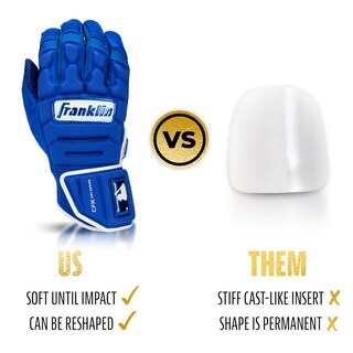 Foto 6 | Foto 6 | Guantes De Bateo Franklin Sports Cfx Pro Prt Para Adultos, Medianos - Venta Internacional.