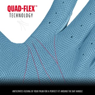 Foto 4 | Foto 4 | Guantes De Bateo Franklin Sports Cfx Pro Blue Para Adultos, Talla Xl - Venta Internacional.