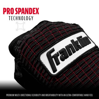 Foto 4 | Foto 4 | Guantes De Bateo Franklin Sports Pro Classic Baseball Negros - Venta Internacional.