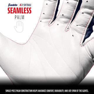 Foto 4 | Foto 4 | Guantes De Bateo De Sóftbol Franklin Sports Cfx Fp Para Mujer Xl - Venta Internacional.