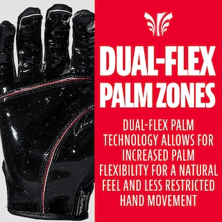 Foto 5 | Foto 5 | Guantes De Receptor De Fútbol Franklin Sports Hi-tack Youth M - Venta Internacional.