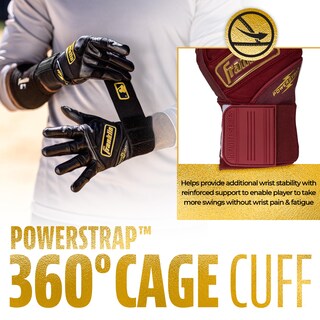 Foto 4 | Foto 4 | Guantes De Bateo Franklin Sports Infinite Powerstrap Adult L - Venta Internacional.