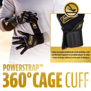 Foto 5 | Foto 5 | Guantes De Bateo Franklin Sports Infinite Powerstrap Adult M - Venta Internacional.
