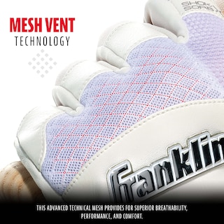 Foto 3 | Foto 3 | Guantes De Bateo Franklin Sports Shok-sorb X Baseball, Blancos - Venta Internacional.