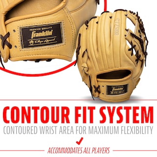 Foto 5 | Foto 5 | Guante De Béisbol Franklin Sports Ctz5000 Camel Cowhide 11.5 - Venta Internacional.