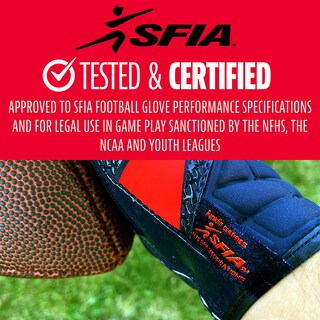Foto 2 | Foto 2 | Guantes De Receptor De Fútbol Franklin Sports Hi-tack Youth L - Venta Internacional.
