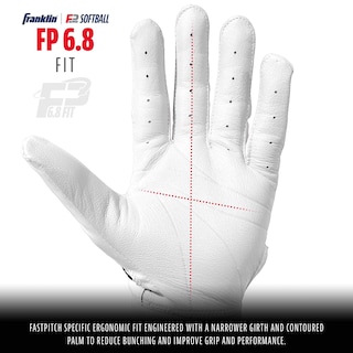 Foto 2 | Foto 2 | Guantes De Bateo De Sóftbol Franklin Sports Cfx Fp Para Mujer S - Venta Internacional.