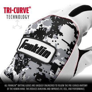 Foto 4 | Foto 4 | Guantes De Bateo De Béisbol Franklin Sports Digitek Para Adultos, Grandes - Venta Internacional.
