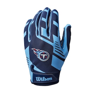 Foto 2 | Foto 2 | Guantes De Fútbol Wilson Nfl Stretch Fit Youth Titans - Venta Internacional.