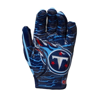 Foto 3 | Foto 3 | Guantes De Fútbol Wilson Nfl Stretch Fit Youth Titans - Venta Internacional.