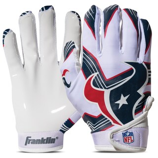 Foto 1 | Foto 1 | Guantes De Receptor De Fútbol Franklin Sports Houston Texans - Venta Internacional.