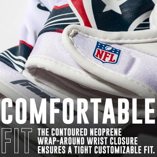 Foto 6 | Foto 6 | Guantes De Receptor De Fútbol Franklin Sports Houston Texans - Venta Internacional.