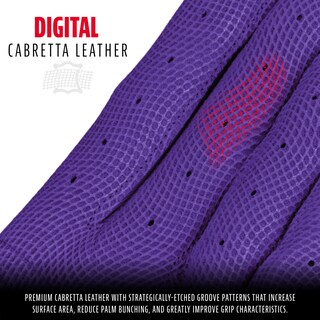 Foto 2 | Foto 2 | Guantes De Bateo Franklin Sports Cfx Pro Purple Xl Para Adultos - Venta Internacional.