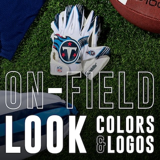 Foto 4 | Foto 4 | Guantes De Receptor De Fútbol Franklin Sports Tennessee Titans - Venta Internacional.