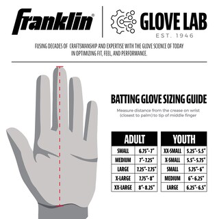 Foto 6 | Foto 6 | Guante De Béisbol Franklin Sports Mlb A L Black/black Aw Btg - Venta Internacional.