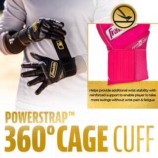 Foto 4 | Foto 4 | Guantes De Bateo Franklin Sports Infinite Powerstrap Pink Xl - Venta Internacional.