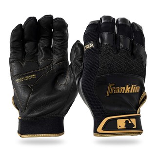 Foto 1 | Foto 1 | Guantes De Bateo Franklin Sports Shok-sorb X Baseball, Negros - Venta Internacional.