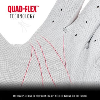 Foto 4 | Foto 4 | Guantes De Bateo De Béisbol Franklin Sports Cfx Pro Chrome White - Venta Internacional.