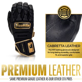 Foto 3 | Foto 3 | Guantes De Bateo Franklin Sports Cfx Pro Prt Adult M Negro/dorado - Venta Internacional.