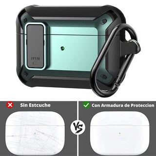 Foto 3 | Foto 3 | Estuche Protector Ecomlab Para Airpods Pro Verde